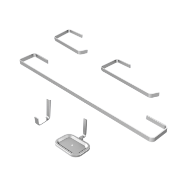 [RM-25543] Kit Banheiro Standard Quadrado